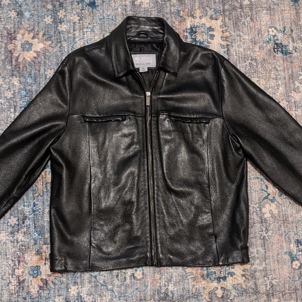 Wilsons Leather M Julian Black Jacket
